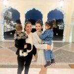 Charu Asopa Instagram - Happiness is when you are with your loved ones. Special thanks to Ziana and Krishna for making it more special.❤️🧿🤗 #birthdaypost