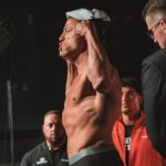 Chase De Moor Instagram - Build type: Absolute unit. Fight day, LIVE ON DAZN PPV link in bio 🤜🏽🐐