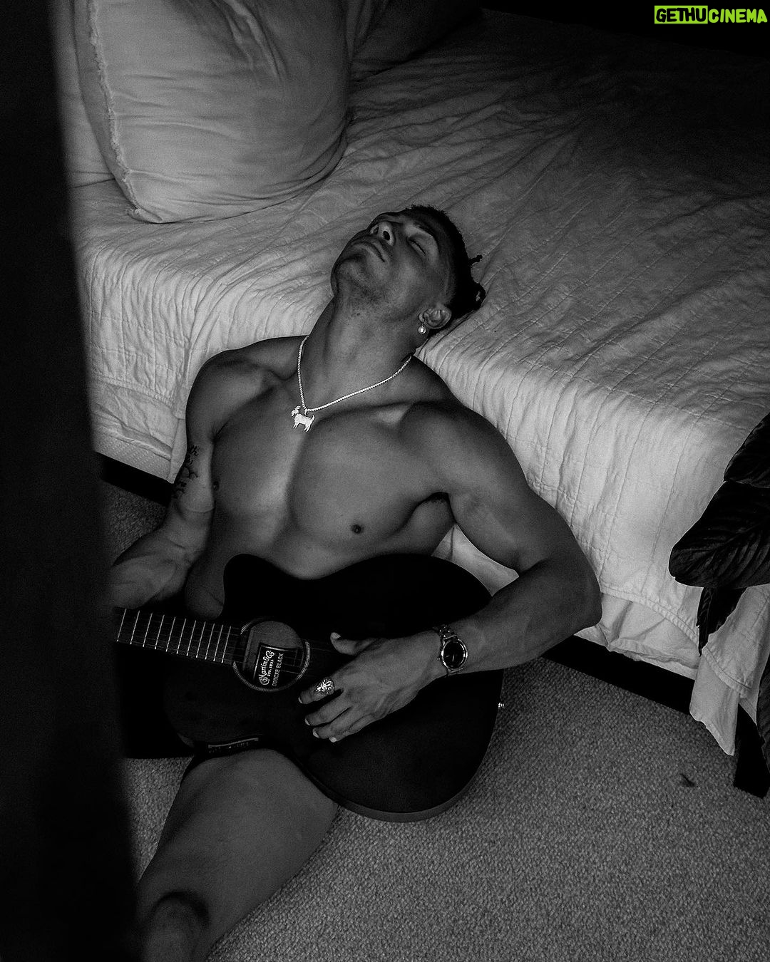 Chase De Moor Instagram - “But something’s tellin me this ain’t over yet, no way that was our Last Night “ Beverly Hills, California