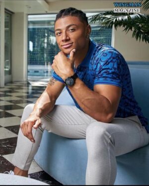 Chase De Moor Instagram - What a honor to be in  @wingmanmagazine thanks for having me 🫶🏽 thank you to my amazing PR @theresa_vpr