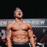 Chase De Moor Instagram - Build type: Absolute unit. Fight day, LIVE ON DAZN PPV link in bio 🤜🏽🐐