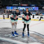 Chase De Moor Instagram - My whole life they told me I’m walking on thin ice, I think picture 3/6 tell everything needed to know about being a hockey player! Thank you for having me @nhlontnt go @seattlekraken ! Seattle, Washington