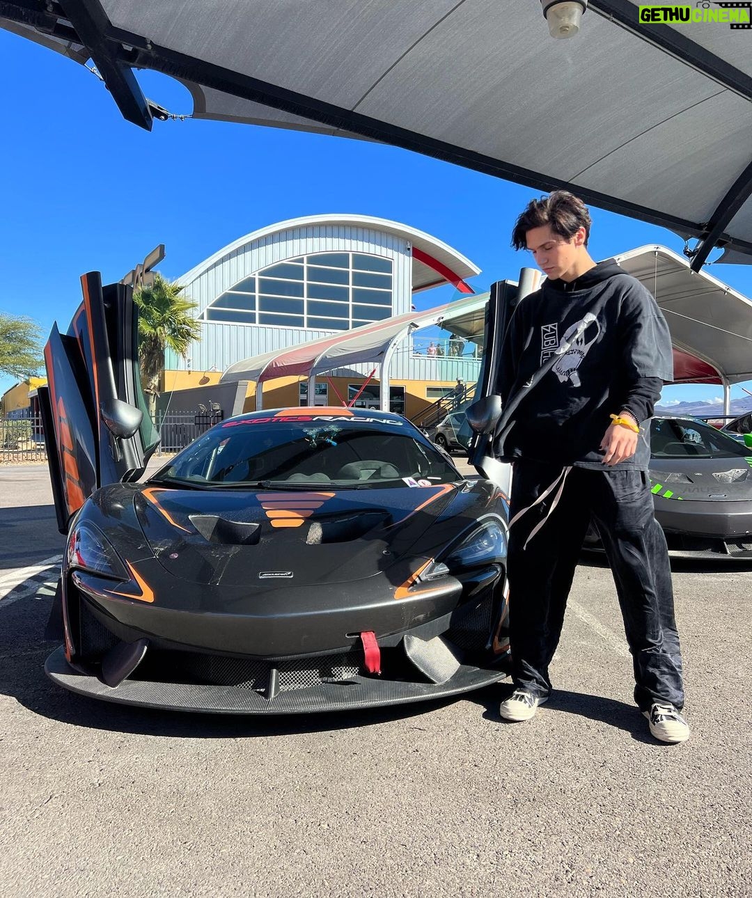 Chase Hudson Instagram - i’m racing laps around ‘em #lasvegasgp Las Vegas, Nevada
