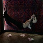 Chase Hudson Instagram - dark red room found you through the fumes dancing like it’s just us two