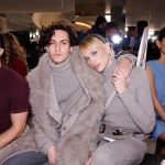 Chase Hudson Instagram – faux fur with the chauffeur New York City