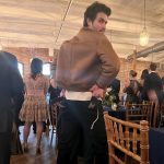 Chase Stokes Instagram - We carry Ollies shoes at weddings.