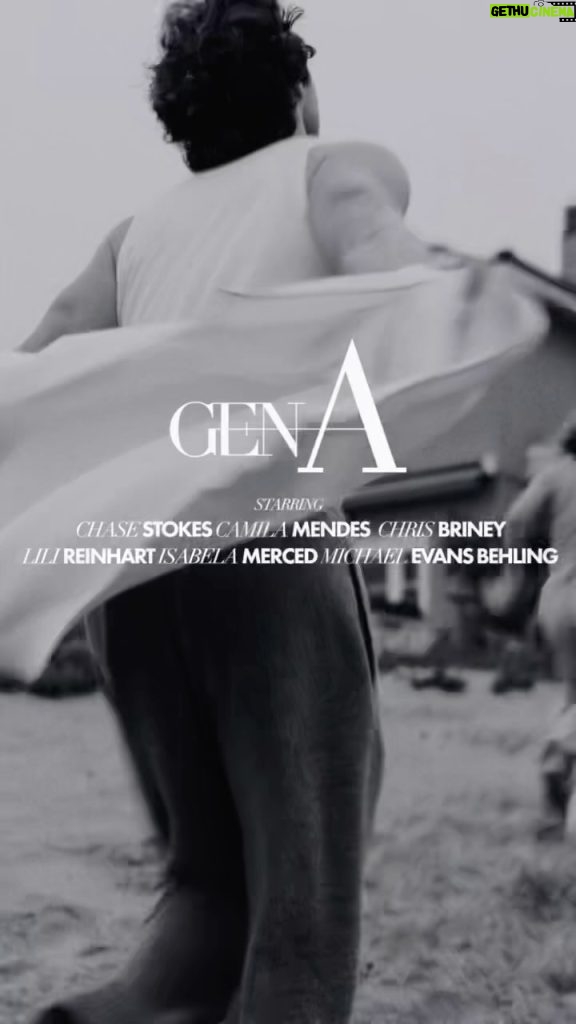 Chase Stokes Instagram - Did you miss GEN A? Get an exclusive peek behind the scenes 😏 @armanibeauty @michaelb05 @camimendes @lilireinhart @isabelamerced @chrisbriney_ Directed by @nickmanterola #Armanibeauty #GenA