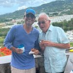 Chayanne Instagram - Llegando a Puerto Rico y comiendo con mi padre, Alcapurria, qué ricoooo 🇵🇷😉 Feliz día del padre!