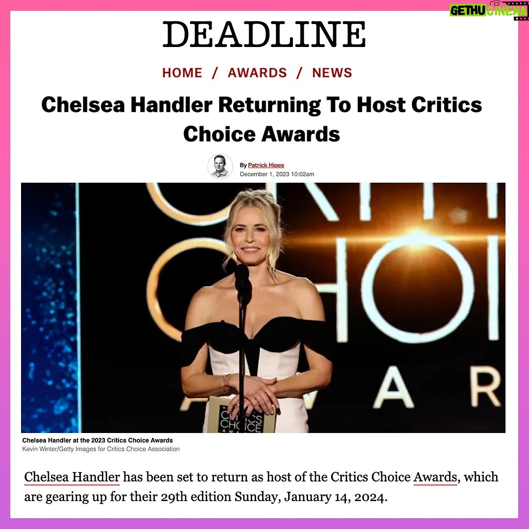 Chelsea Handler Instagram - I love that my fun announcement coincides with George santos getting expelled from Congress. Have a great weekend, everyone!