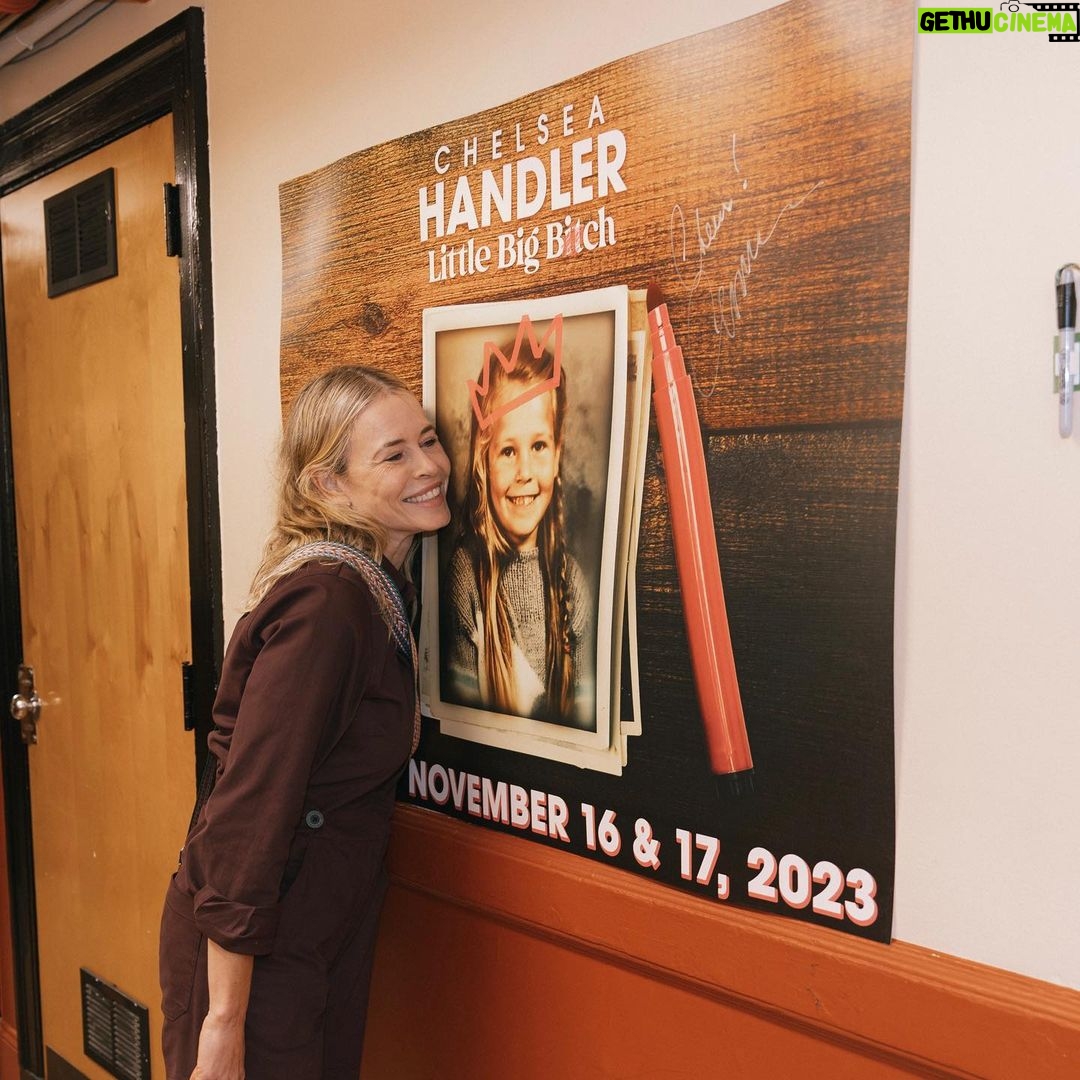 Chelsea Handler Instagram - Me telling my younger self, it’s gonna be ok, girl. I got you. See you this week: 11/30 Detroit, MI (Tix available) 12/01 Detroit, MI (Sold Out) 12/02 Cincinnati, OH 5pm (Tix available) 12/02 Cincinnati, OH 8pm (Sold Out) 12/03 Louisville, KY (Tix Available) ⬆️ For tickets, link in bio 📸: @grace_bailey_