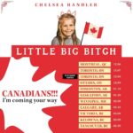 Chelsea Handler Instagram - Canada! Winter is coming and that means, I am too!!! Get tickets at ChelseaHandler.com