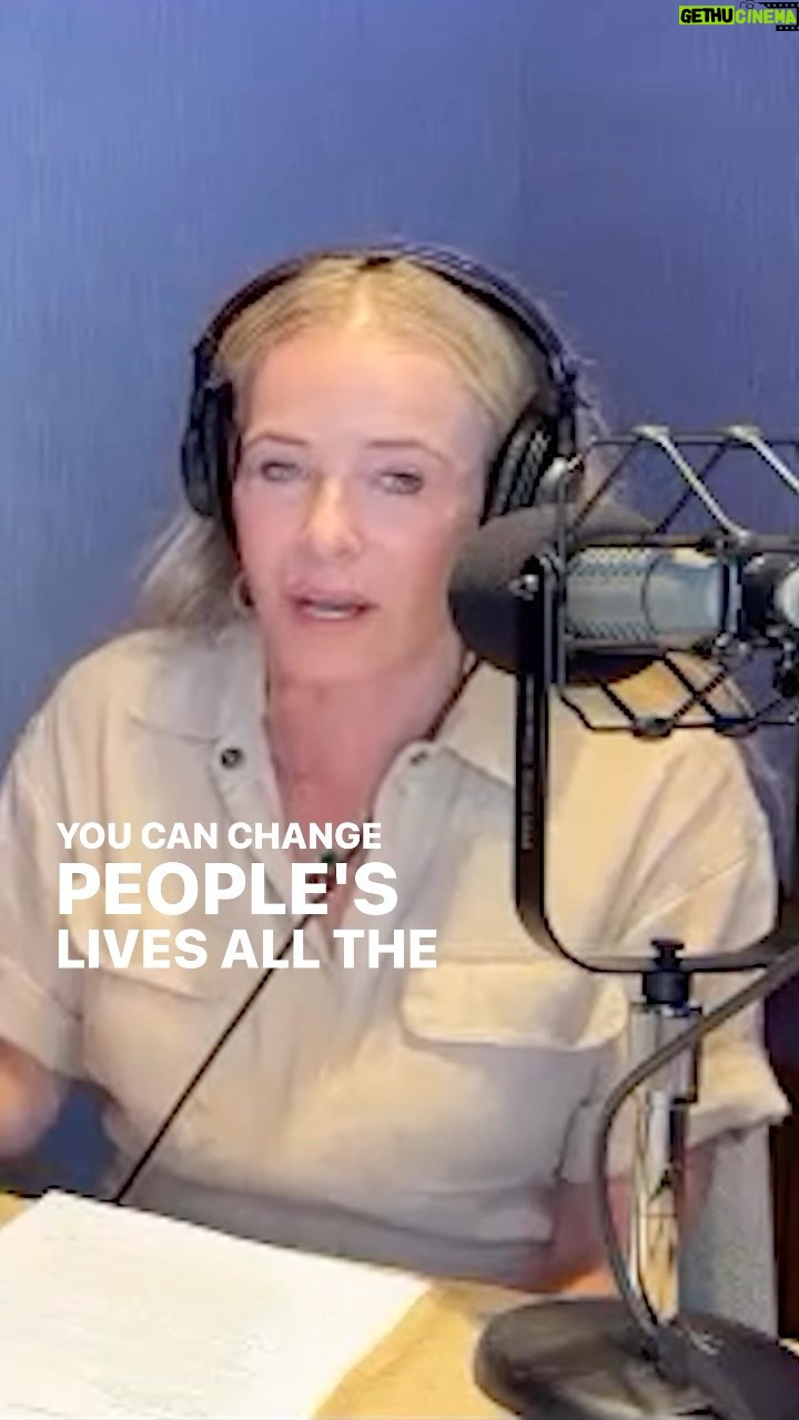 Chelsea Handler Instagram - One person can be the difference. New episode of Dear Chelsea with @pinkmantaray out now.