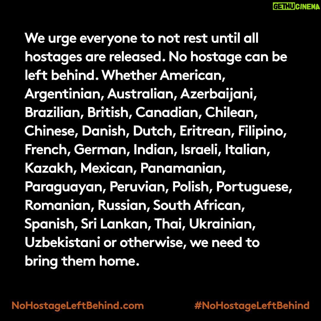 Chelsea Handler Instagram - Today we came together in solidarity not to divide but to unite to thank President Biden for his work releasing hostages and urge all to leave #NoHostageLeftBehind