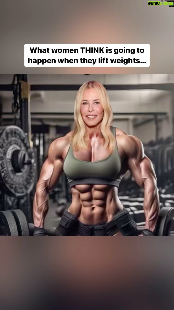 Chelsea Handler Instagram - To any women who are nervous to lift weights out of fear of bulking up, please watch this video of @chelseahandler, who has been lifting weights consistently with me 3-5 times a week for the last 10 years. Let’s gooooo 👸🏼💪