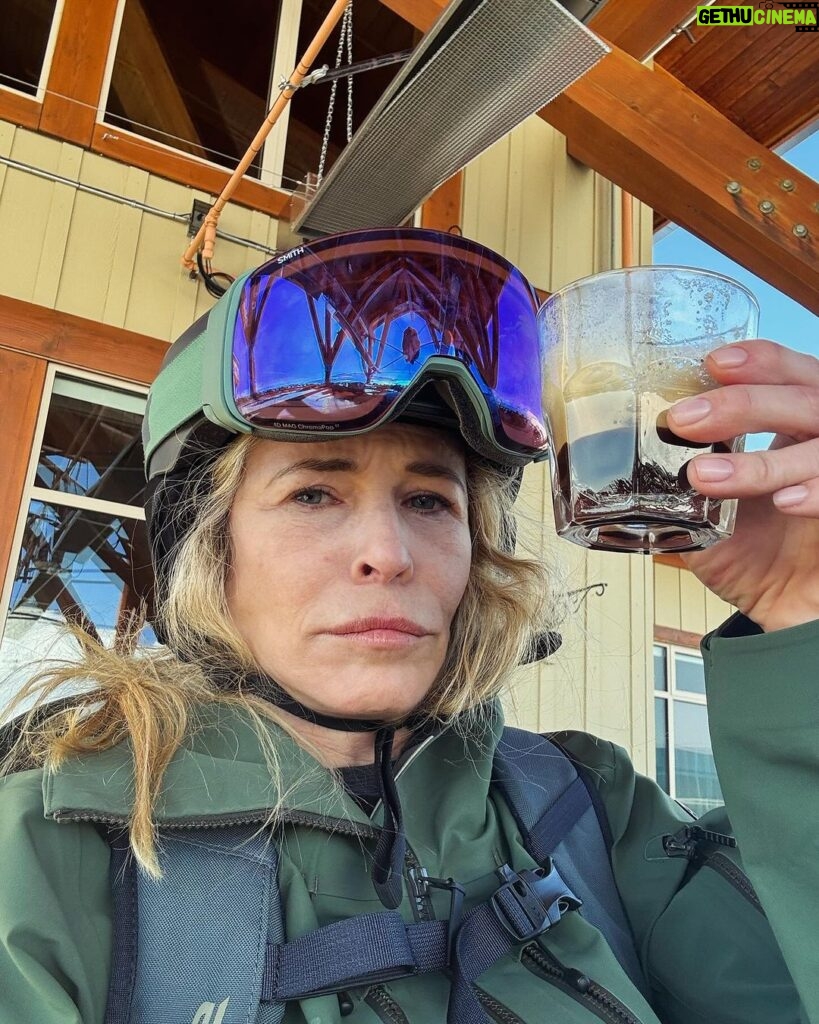 Chelsea Handler Instagram - I have spent the weekend surrounded by children. I can’t shake them. It ended with me alone on a deck with an espresso martini, and some other treats I found in my backpack.