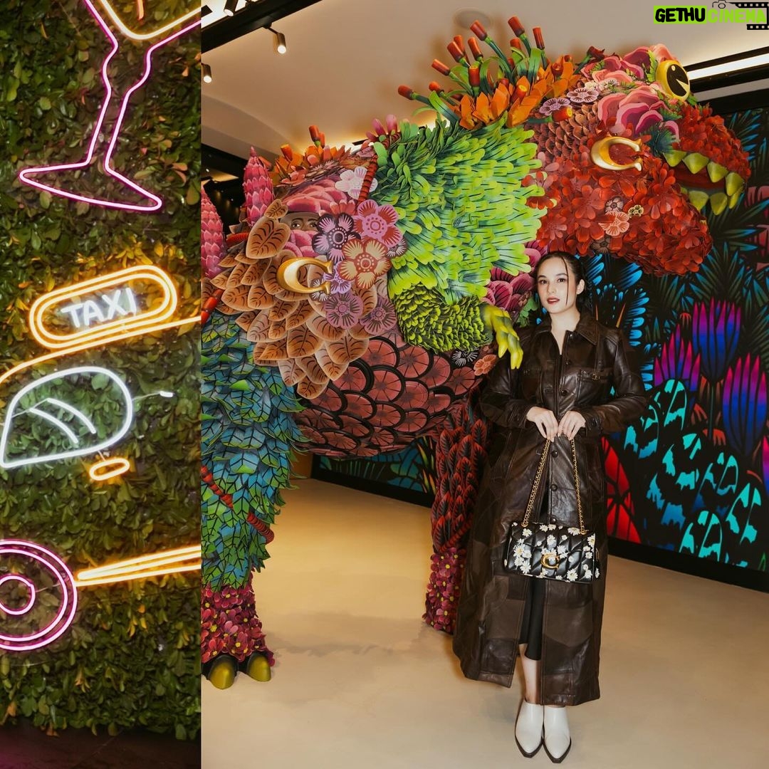 Chelsea Islan Instagram - Amazing night with COACH Friends! 🥳 Come check out world’s first The Coach Restaurant, with a vibe of New York! And also don’t forget to visit Coach Coffee Shop at Coach Grand Indonesia! #CoachNY #TheCoachRestaurant 🫰🏻