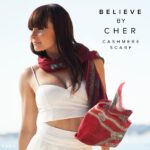 Cher Instagram - ++ BELIEVE IN DEEP RED ++ 100% Cashmere Scarf Order this weekend 📦in time⏱for the holidays 🎄Tomorrow is the last day 🙁 https://shopvida.com/products/believe-deep-red