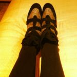 Cher Instagram - new little hybrid boots with steel mesh zippers , velcro & suede