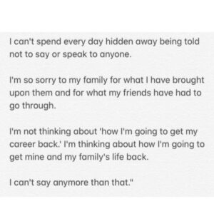 Cheryl Cole Instagram - She just wanted to be heard.. /listened to / understood ... Here is an intended Instagram post Caroline wrote on the 30th of January but was advised not to post. Her family decided to share it today bc she so desperately just wanted to get it out. #bekind
