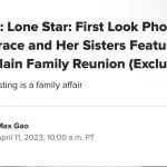 China Anne McClain Instagram - SURPRISE! For the first time since Daddy’s Little Girls, @mynameissisi @laurynmcclain and I are playing SISTERS on-screen!! Watch @911lonestar on FOX to see us on APRIL 18TH! 🤩🤍