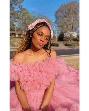 China Anne McClain Instagram - princess dresses are my new favorite. 💖