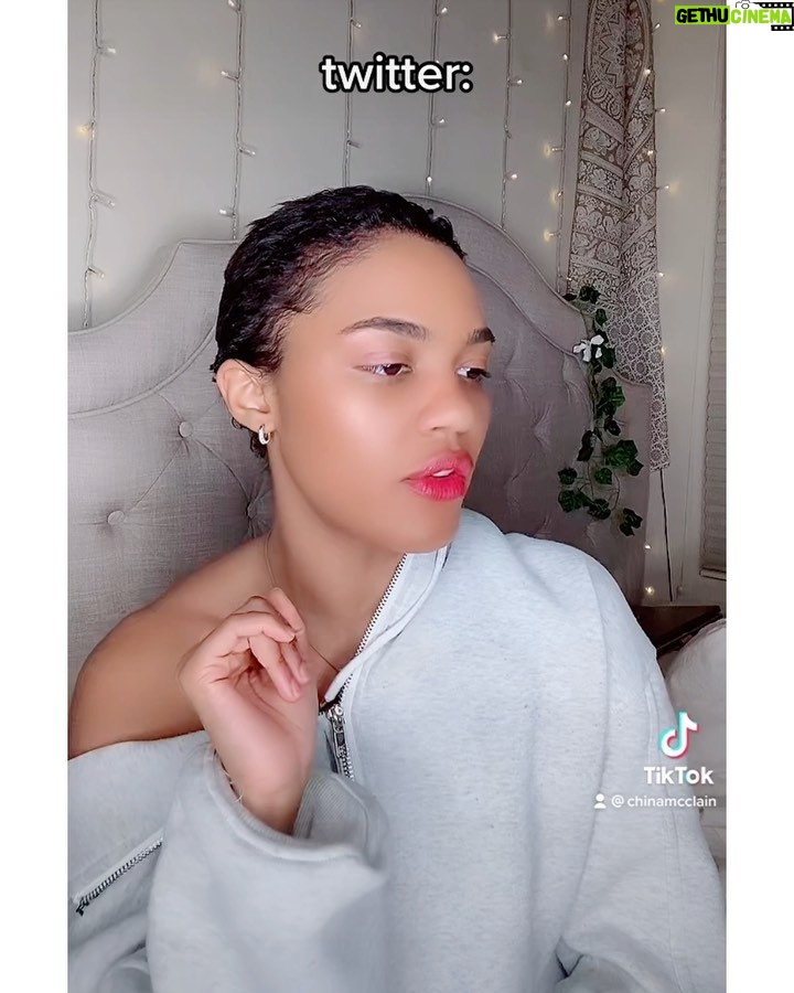 China Anne McClain Instagram - they just be sayin whatever on that app