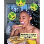 China Anne McClain Instagram - #ad when you want to finish the Christmas cookies but you’re full from the 7 you already ate... @android’s new Emoji Kitchen can show how you really feel! Comment below the TWO emojis that show how your day has been and i’ll turn it into a sticker! Don’t forget to describe the mixed emoji too! On my story, y’all can vote on which ones should make the #EmojiKitchenDictionary :P  I’m rewarding the winners with a limited edition Android phone case! Let’s goooo