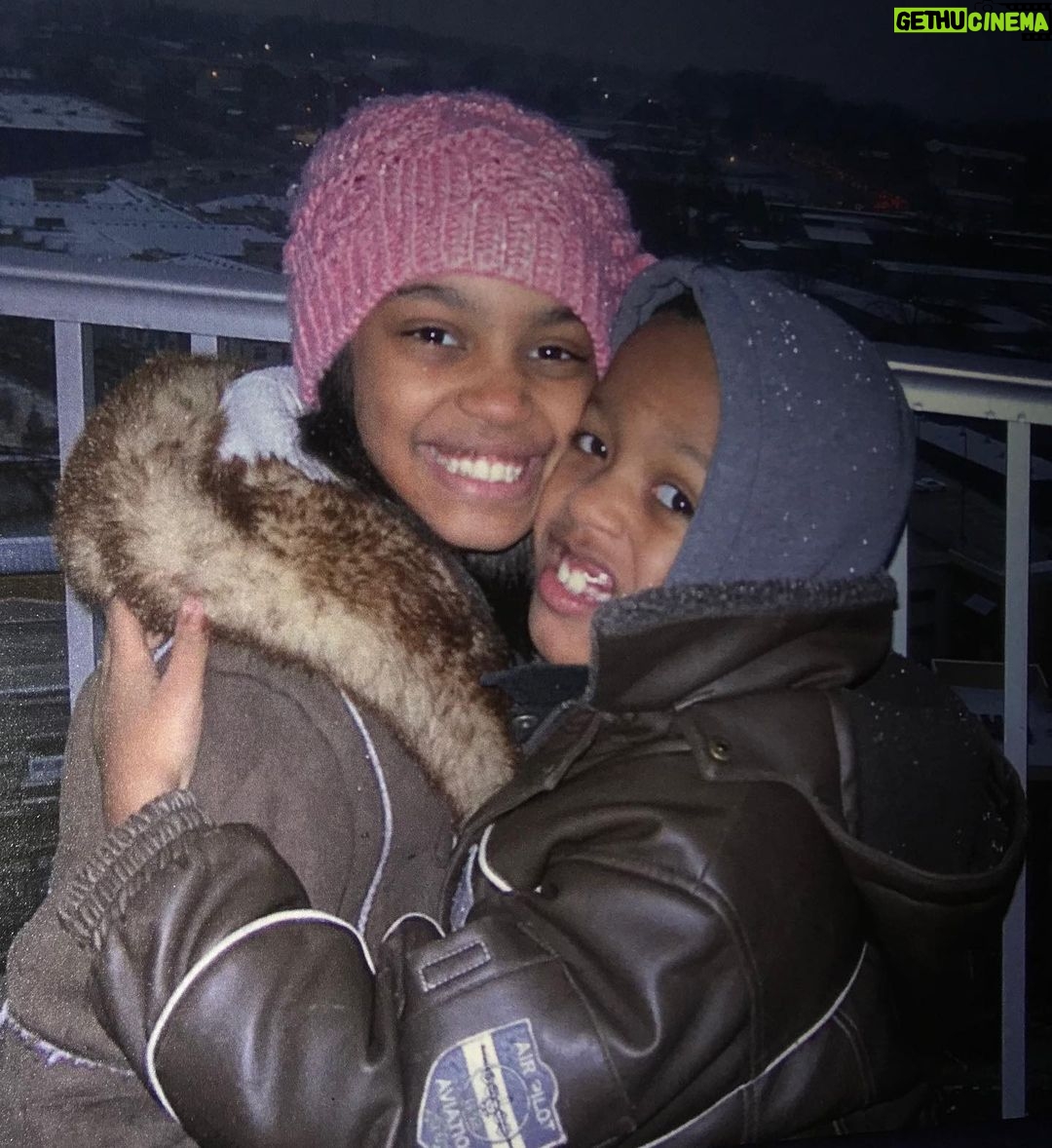 China Anne McClain Instagram - Itโs my baby brotherโs birthday @gabrielmcclain ๐๐๐ Gabe, every new year with you is such a blessing. I love you with everything I have buddy. ๐๐พโค๏ธ