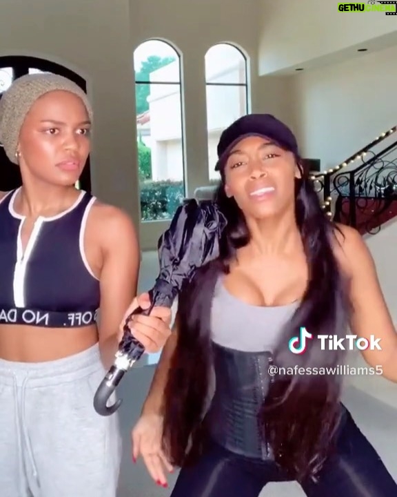 China Anne McClain Instagram - Ayyee @nafessawilliams aka miss Thunda just made a Tiktok too!! Give her a warm welcome on there for me yβall! ππ