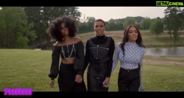 China Anne McClain Instagram - my girls. #thriii (filmed at @TylerPerry Studios😘)