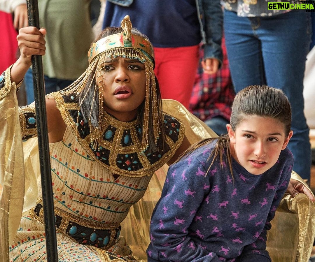 China Anne McClain Instagram - #HubieHalloween on @netflix 👻👑 (warning: last photo contains adorable little girl on the right)