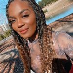 China Anne McClain Instagram - hello all, it’s been a while 🌸 i’m so excited for Christmas! :) Tyler Perry Studios
