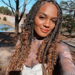 China Anne McClain Instagram - hello all, it’s been a while 🌸 i’m so excited for Christmas! :) Tyler Perry Studios