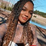 China Anne McClain Instagram - hello all, it’s been a while 🌸 i’m so excited for Christmas! :) Tyler Perry Studios