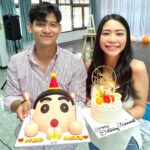 Chinnarat Siriphongchawalit Instagram – ขอบคุณทุกคนมากเลยนะคับบ ไว้เจอกันใหม่ until next time #mmuses #mmikesiri30thBD 🦊🧚🏻‍♀️🧡