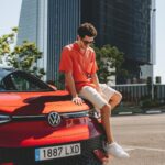 Chino Darín Instagram - Día soleado en Madrid. Salimos a dar una vuelta en el ID.5 de @vw_es por la ciudad! Más detalles en stories 😎 Madrid, Spain