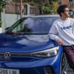 Chino Darín Instagram - Así de bien se siente subirse a un 100% eléctrico #VWID4 @vw_es