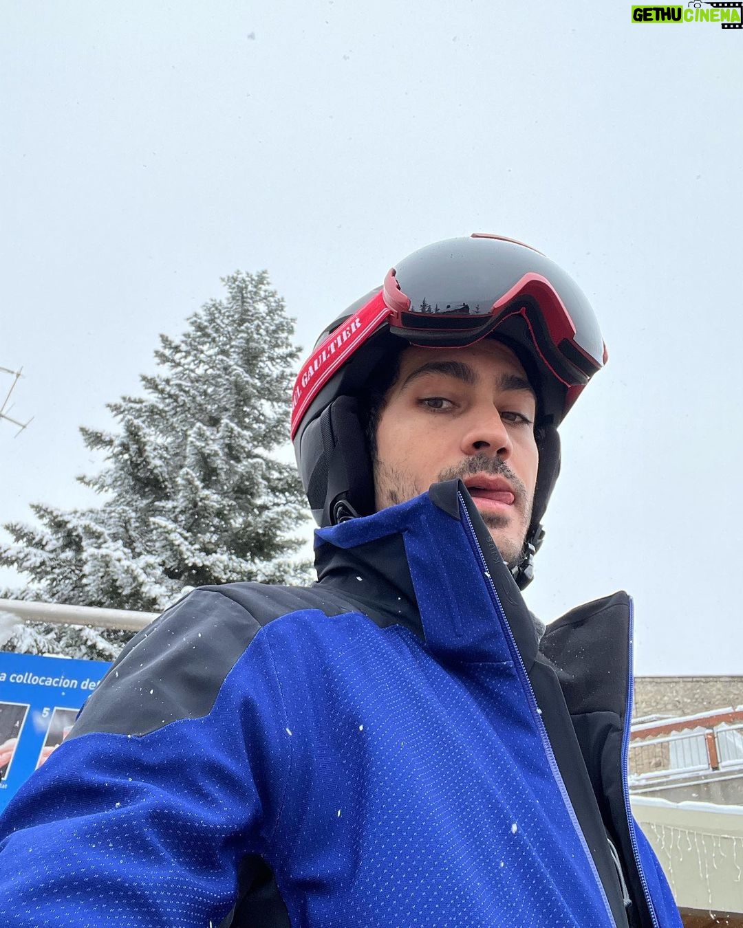 Chino Darín Instagram - Nieva en Dune Baqueira - Beret (Vall d'Aran)