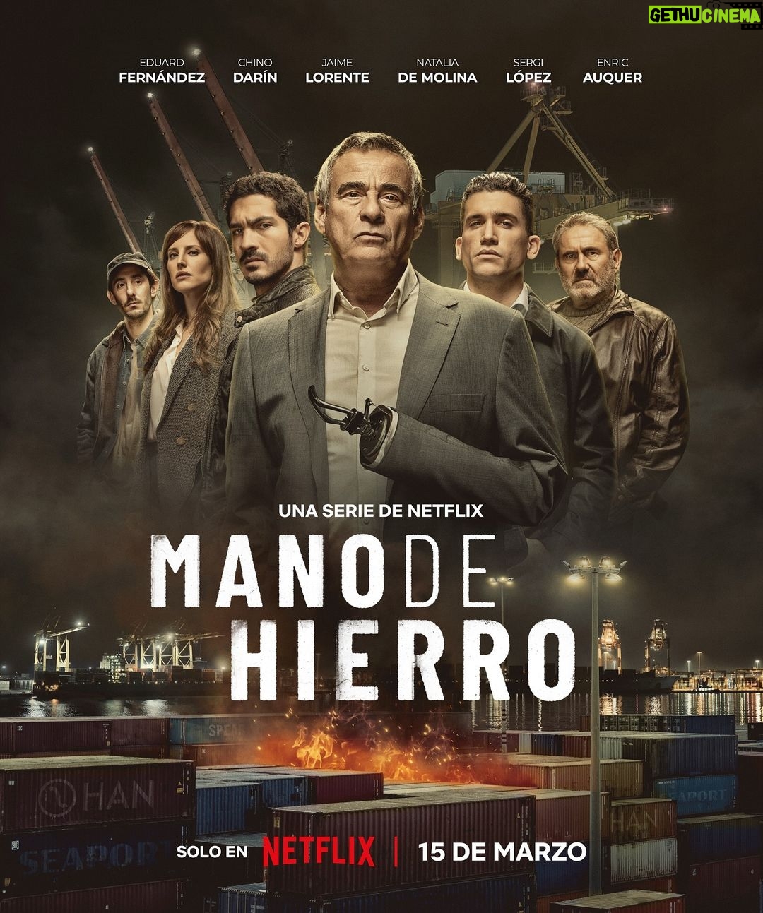 Chino Darín Instagram - La sangre es la sangre, pero si hay que derramarla, se derrama. El 15 de marzo llega #ManoDeHierro.