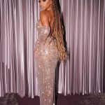 Chloe Bailey Instagram - felt like a princess last night 💖 thanks @tvonetv for honoring me and seeing me. thank you @michellewilliams for surprising and presenting the award to me. immensely grateful. can’t wait for you all to see the performance 🥰
