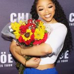 Chloe Bailey Instagram - thank you @Ciroc for celebrating the end of my US tour leg with me! #ad cheers to another successful run 😍 incredibly grateful!!   CÎROC Vodka. Distilled From Fine French Grapes. 40% Alc/Vol. Imported from France by Diageo, New York, NY. Drink responsibly. Don’t share with anyone under legal age.