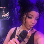 Chloe Bailey Instagram - thank you @Ciroc for celebrating the end of my US tour leg with me! #ad cheers to another successful run 😍 incredibly grateful!!   CÎROC Vodka. Distilled From Fine French Grapes. 40% Alc/Vol. Imported from France by Diageo, New York, NY. Drink responsibly. Don’t share with anyone under legal age.