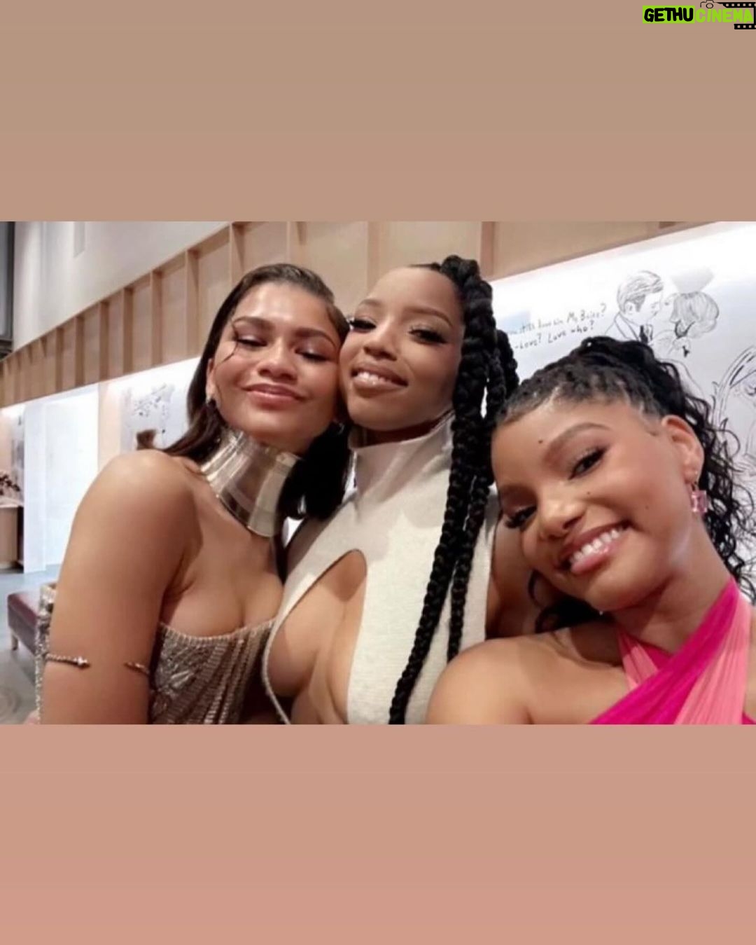 Chloe Bailey Instagram - got to honor my sister and give her her flowers yesterday 🌹🌸🌷i am so proud!!!! i love you halle. celebrated amongst some incredible women… what a great day