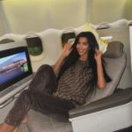 Chloe Khan Instagram - Pyjamas party in the sky 🌌. Not my cutest pics but happy ones . Rio 🇧🇷 - Portugal 🇵🇹 - 🇬🇧
