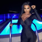 Chloe Khan Instagram - Santorini I’m here 😜 @suitesofthegods.official Suites of the Gods Cave Spa