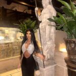 Chloe Khan Instagram - @sheesh_uk nights 🖤 Dress by @catwalk_connection Sheesh Restaurant, London