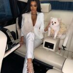 Chloe Khan Instagram - 🤍 Twinkle twinkle little star 💫 I’m talking about me , not the car 😜 Thanks @gts_hire for the impeccable service always x Belgravia, London