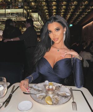 Chloe Khan Instagram - Oysters for the Sharky obvs 🦪 🦈