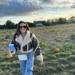 Chloe Veitch Instagram - 🎃 IM SO PROUD OF MY PUMPKIN PICKING SKILLS