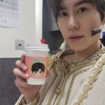 Cho Kyu-hyun Instagram - 우리 멤버들, 유진누나&어머님 등 너무 응원 많이 와주셔서 든든 했어요!!! 커피차도 잘 먹었당~~ 벤허도 이제 4회 남았네!!😚